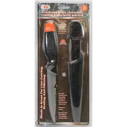NEW STAINLESS STEEL FLOATING FISHING KNIFE