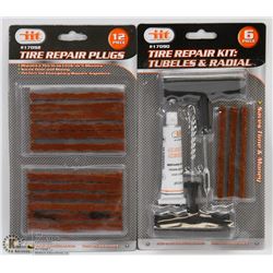 NEW 18PCS TIRE REPAIR KIT