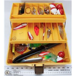 VINTAGE "OLD PAL" WOODSTREAM FISHING TACKLE