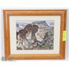 Image 1 : FRAMED MEREDITH EVANS THE BADLANDS PRINT