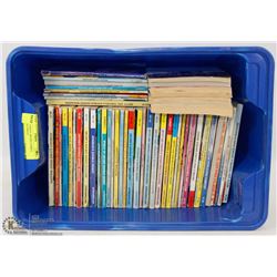 BIN OF MANY ARCHIE COMICS. COLLECTIBLES