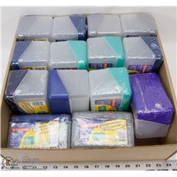 FLAT OF INDEX FILE BOXES