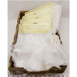 FLAT OF LACE PLACEMATS