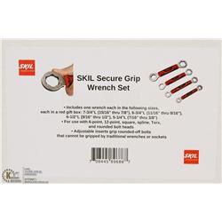 NEW SKIL SECURE GRIP WRENCH SET