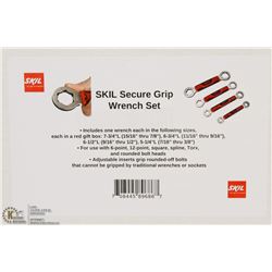 NEW SKIL SECURE GRIP WRENCH SET