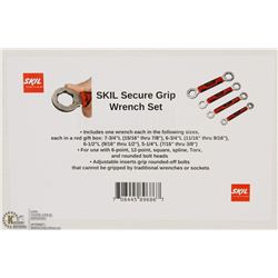 NEW SKIL SECURE GRIP WRENCH SET