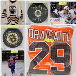 FEATURED ITEMS: HOCKEY JERSEYS AND MEMORABILIA!