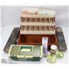 Image 1 : LARGE BOX OF FISHING TACKLE AND BOXES
