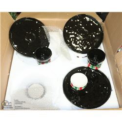 CHRISTMAS DISH SET
