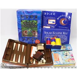 LOT OF SOLAR KIT AND COMICS AND VINTAGE