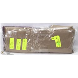 BUNDLE OF 2 PAIRS OF SHEER CURTAINS,60" BY 84"L