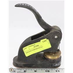 VINTAGE CORPORATE STAMP