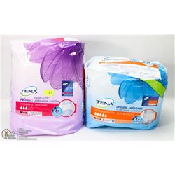 TWO PACKS OF TENA DISPOSABLE UNDERWEAR