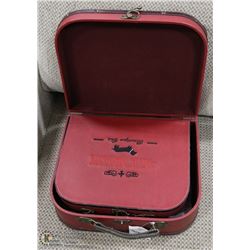 PAIR OF DECORATIVE STORAGE CASES