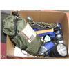 Image 1 : BOX OF CAMPING & SURVIVAL GEAR INCL.