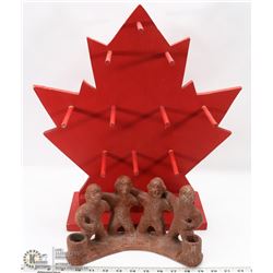 GAIA ORIGINAL FRIENDSHIP RING WITH MAPLE LEAF