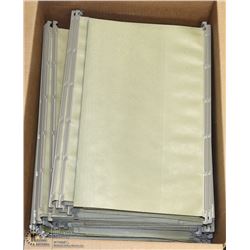 BOX OF LEGAL SIZE FILE FOLDERS