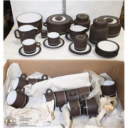 40PC HORNSEA TABLEWARE DISH SET