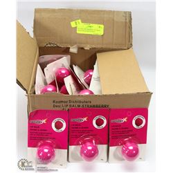 #38-BOX OF NATURAS  LIP BALM SMOOTHS & MOISTURIZE