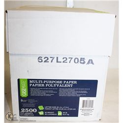 #67-CASE OF MULTI-PURPOSE PAPER 2500 SHEETS
