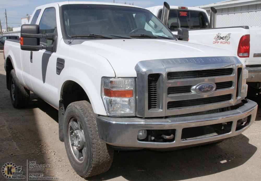 Unreserved 2008 Ford F250 Xlt 4x4 Crew Cab