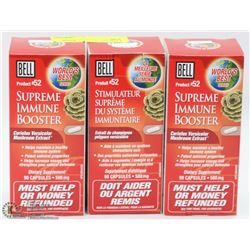 3 BOTTLES OF SUPREME IMMUNE BOOSTER