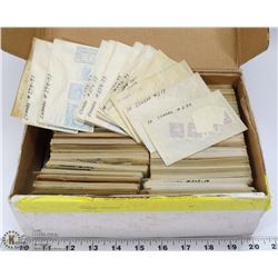 ESTATE LOT OF OLD CANADIAN APPROX 1000 GLASSINES