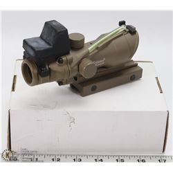 TRIJICON 4X32 ACOG SCOPE WITH GREEN FIBER OPTIC