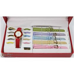 VALENCIA COLLECTION WATCH WITH INTERCHANGEABLE