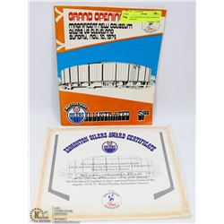 GRAND OPENING OF THE COLISEUM PROGRAM