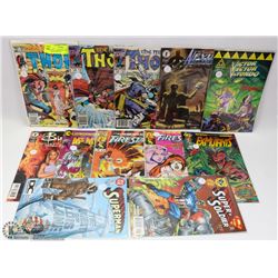 LOT OF 12  ASSORTED COLLECTOR COMICBOOKS INCL