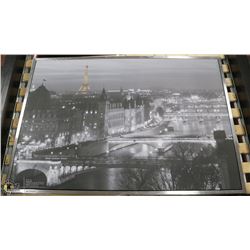 LARGE CANVAS CITY SCENE PICTURE-PARIS