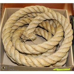 20FT OF SHIP MOORING ROPE