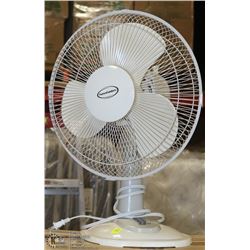 FEATURE COMFORTS FAN. HOUSEHOLD