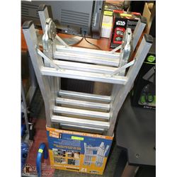 FOLDING 12' ALUMINUM LADDER