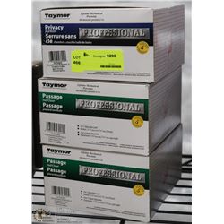 GROUP OF 3 TAYMOR BED AND BATH/HALL AND CLOSET