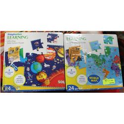 PAIR OF IMAGINARIUM LEARNING GAMES