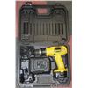 Image 1 : DEWALT 12 VOLT CORDLESS DRILL WITH EXTRA BATTERY