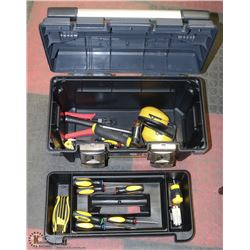 STANLEY TOOL BOX WITH CONTENTS