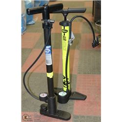 GROUP OF 2 BIKE PUMPS. SEASONAL