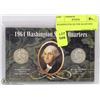 Image 1 : WASHINGTON SILVER QUARTERS