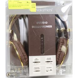 NAKAMICHI AUDIOPHILE STUDIO HEADPHONES WITH