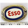 Image 1 : VINTAGE 1983 NAP INC. ESSO BELT BUCKLE SOLID