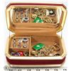 Image 1 : JEWELRY BOX W/3 NEW SIZE 7  STERLING