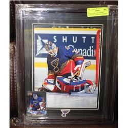 GRANT FUHR GUARANTEED AUTHENTIC AUTOGRAPH FRAMED