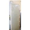 Image 1 : NEW VERANDA DOOR WHITE FRAME FROSTED GLASS