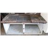 Image 1 : HEAVY DUTY WELDING/SHOP TABLE ON ROLLERS