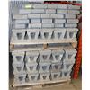Image 1 : 160PC RETAINING WALL BLOCKS - 6"H X 8"L - GREY IN