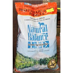 NATURAL BALANCE ADULT DOG FOOD 26 LBS.SWEET