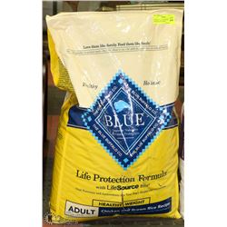 BLUE BUFFALO ADULT DOG FOOD CHICKEN & RICE 30LB